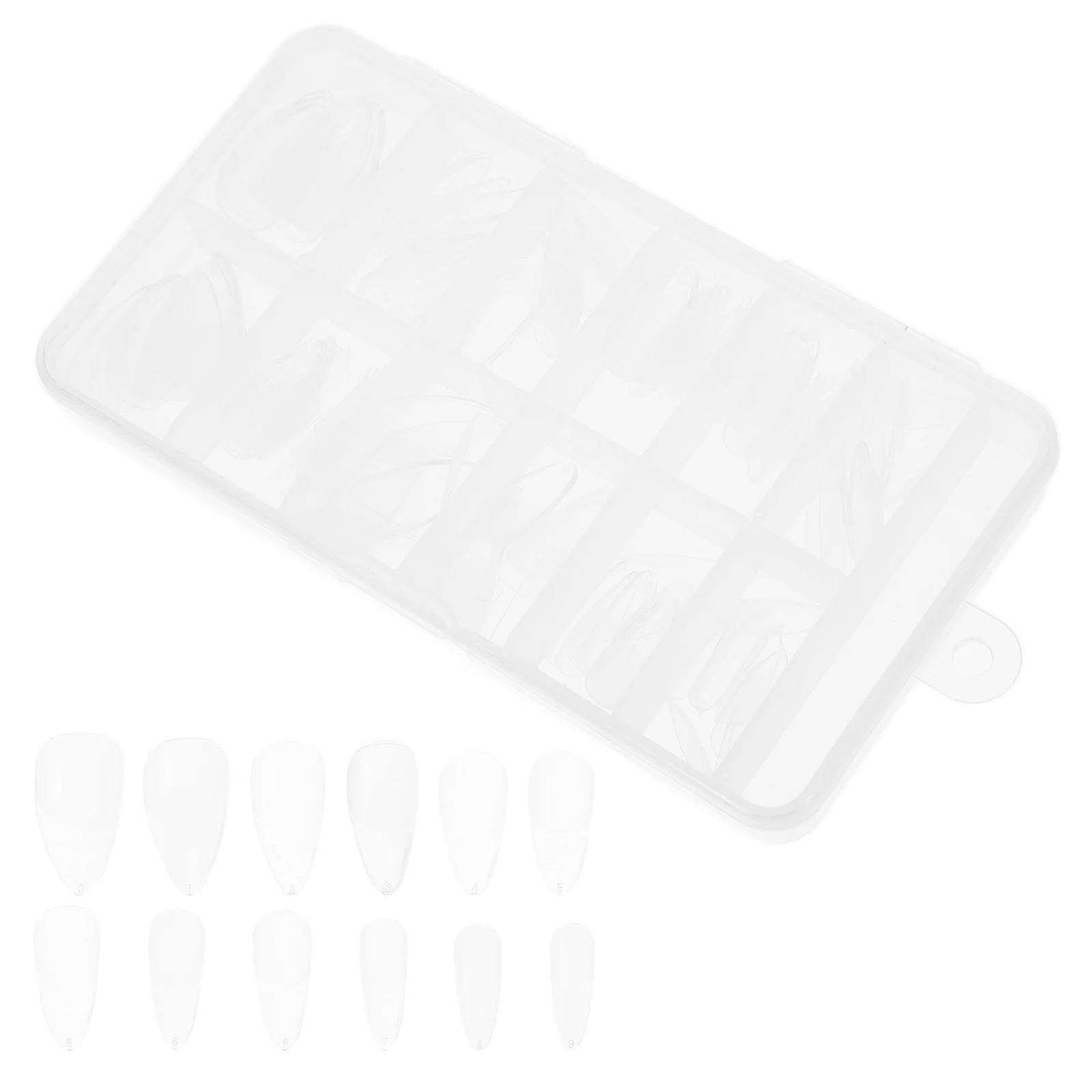 120 個フェイクネイルフルカバークリアネイルチップ女性用 DIY マニキュアアートネイルチップフェイクネイルマニキュア用品