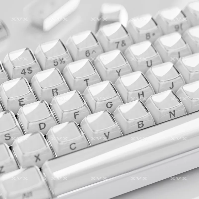 XVX Crystal Jelly Koreaans Japans Russisch Arabisch Keycaps Side Carving Game Office Machinery Keycaps Maatwerk Keycaps
