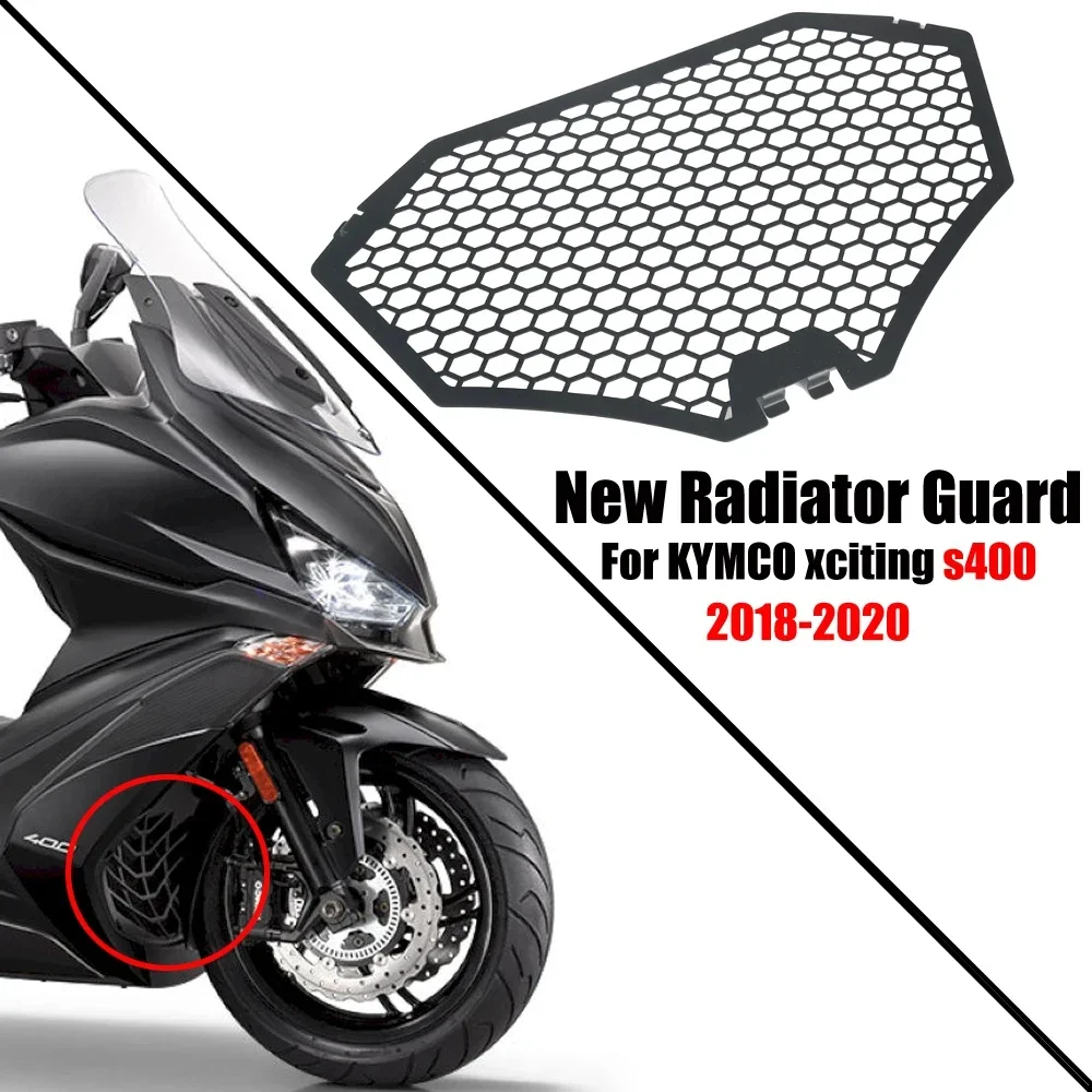 

For KYMCO Xciting S400 18-20 year Isolation mesh protective cover water tank protective cover heat dissipation in the Guang