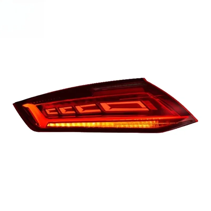 For TT LED 2015-2019 Taillights Rear Lamp Upgrade with Black Indicator New Condition Car Accessories and Auto Part