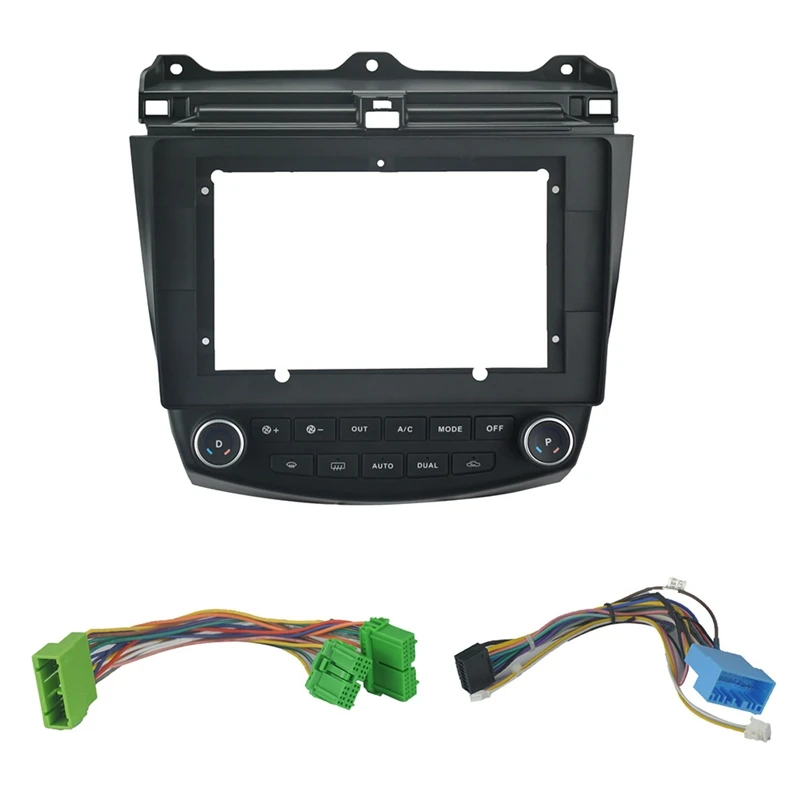 10.1 Inch Android Car Radio Fascia For HONDA Accord 7Th 2003-2007 Stereo Player Frame 2DIN Head Unit Dash Panel Installation KIT