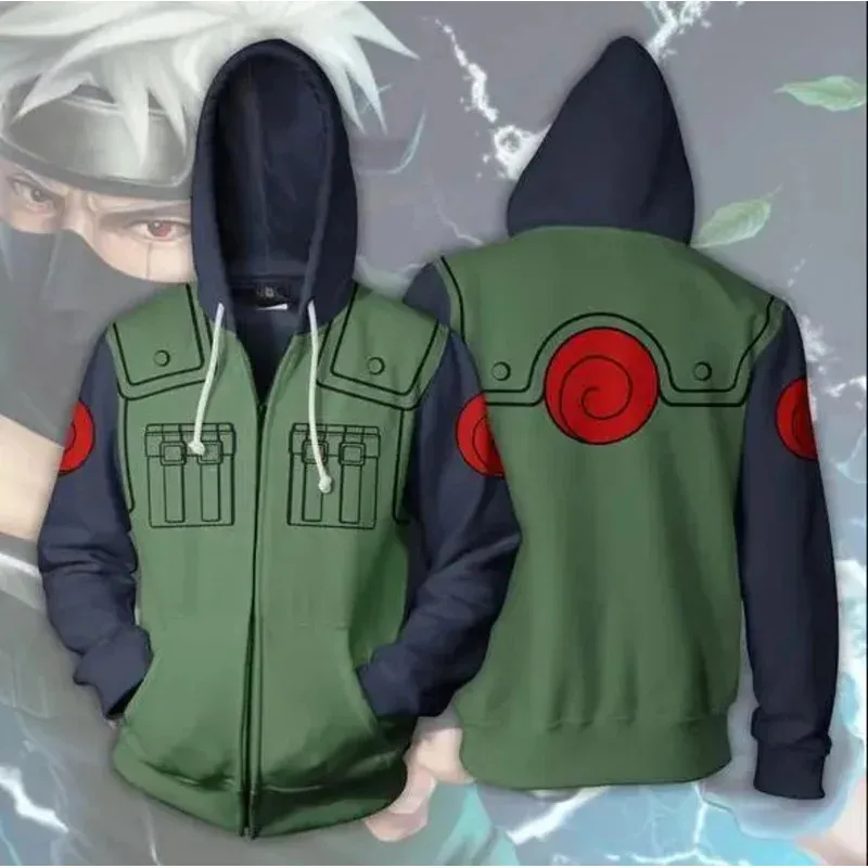 

2025 Halloween Cosplay Anime Kakashi cosplay costumes jacket sweater casual coat clothes hoodie autumn fashion women Halloween c