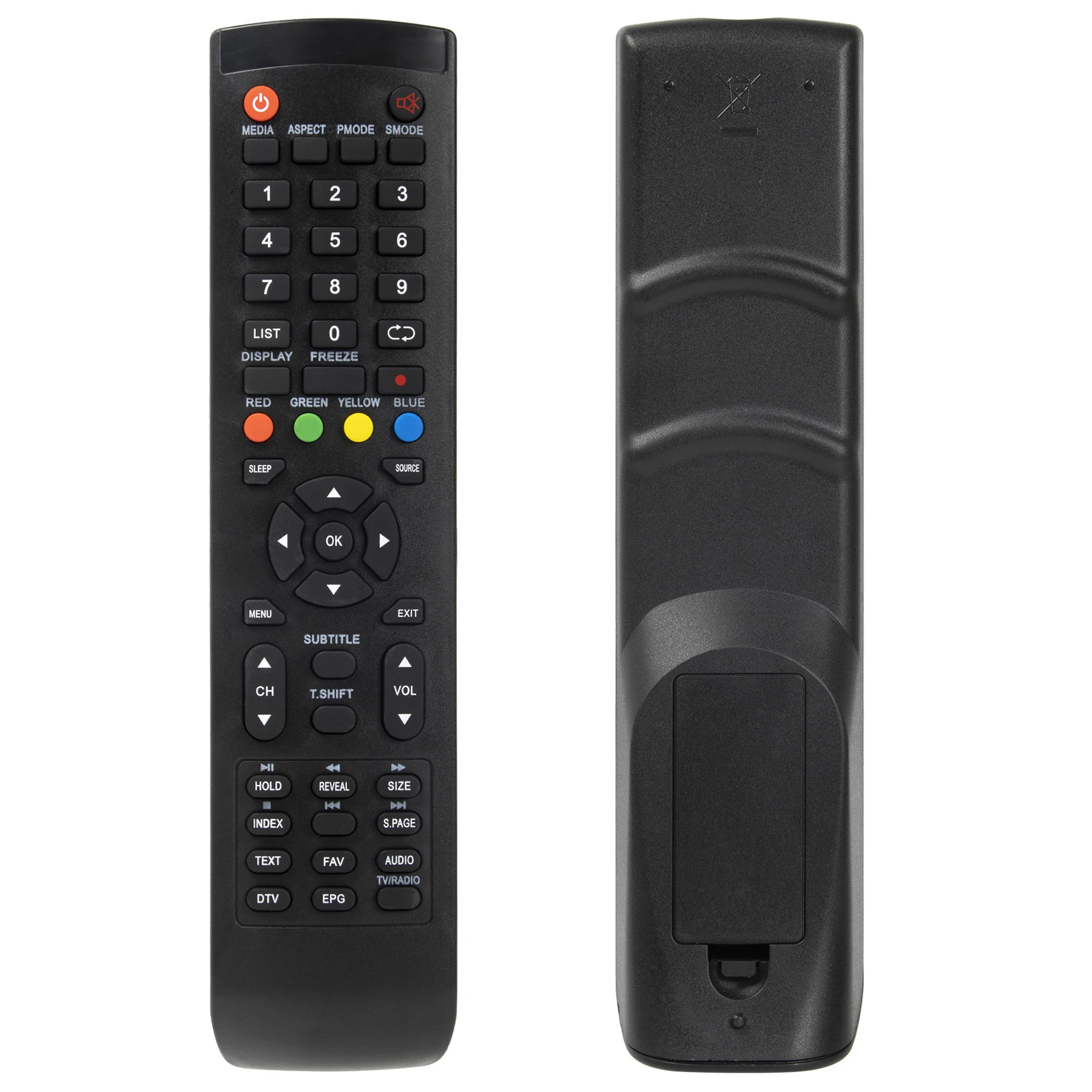 استخدام جهاز التحكم عن بعد ل AKAI SUPRA TV ل DYON TV ، وحدة تحكم MHLED-32HDB ، استبدال استخدام مباشرة ، جديد