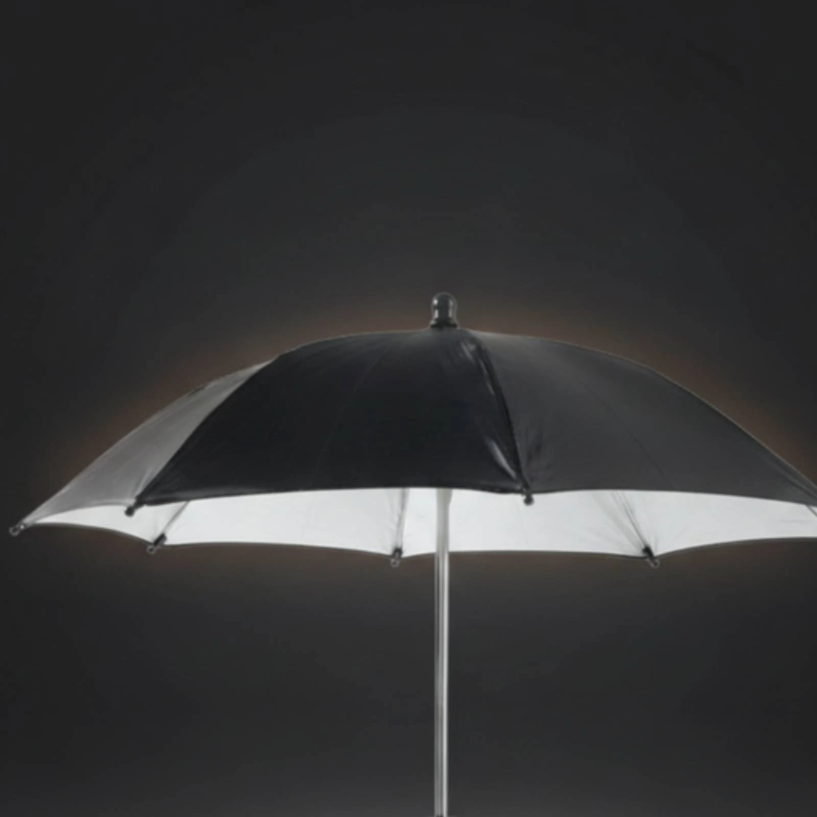 Clamp-on Umbrella Portable Umbrella with Clamp Clamp-on Sunshade Lightweight for Streamers, Outdoor, Live Broadcasting