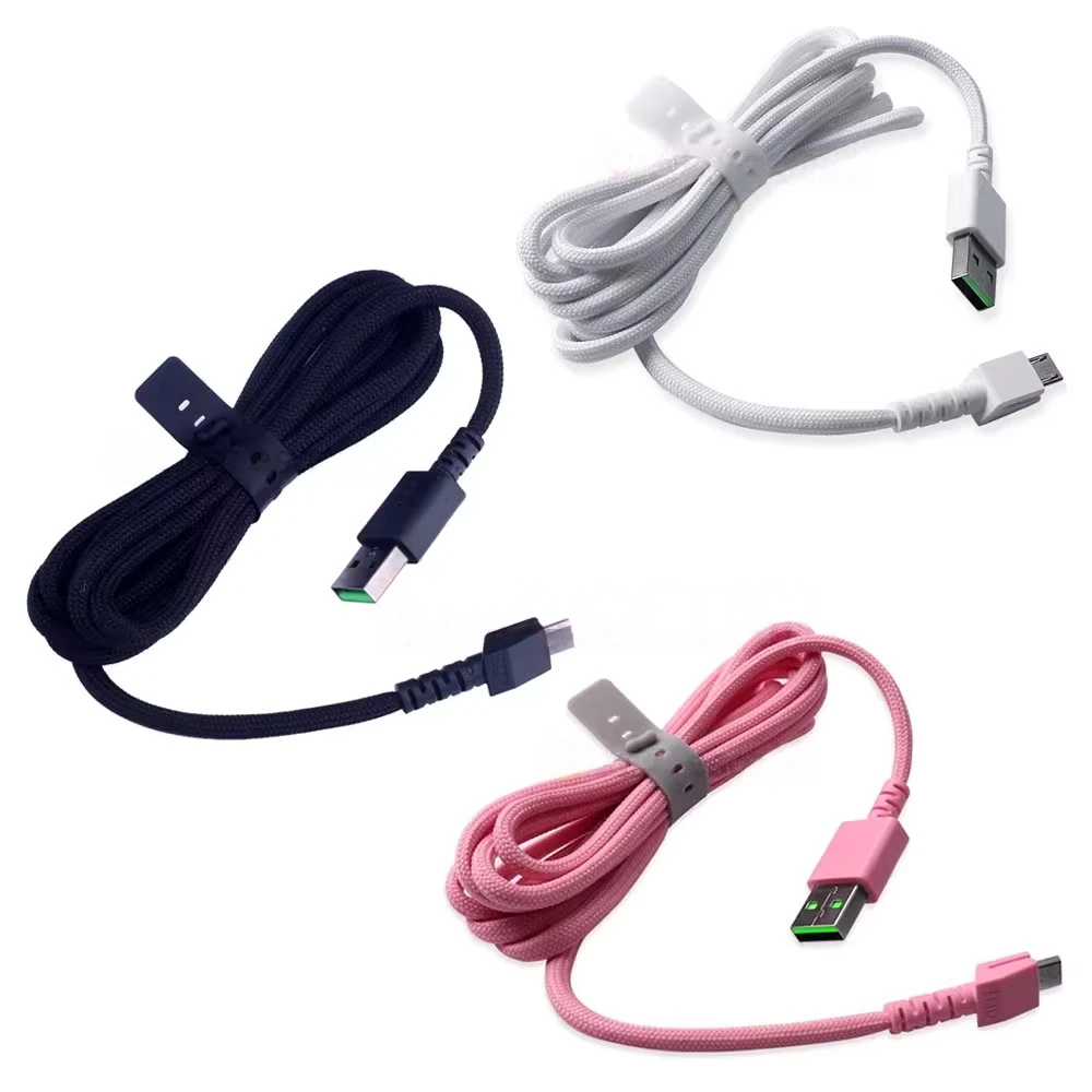 Cable de carga USB original para ratón inalámbrico para juegos Razer Basilisk Ultimate, Viper Ultimate, Naga Pro y DeathAdder V2 Pro