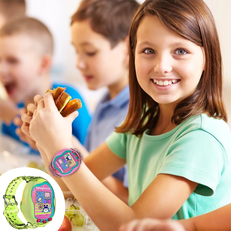 Pulsera de TPU a prueba de golpes, cubierta protectora para Tamagotchi Uni, banda Virtual interactiva para mascotas para niños, adolescentes y adultos de 6,3 A 8,85 pulgadas