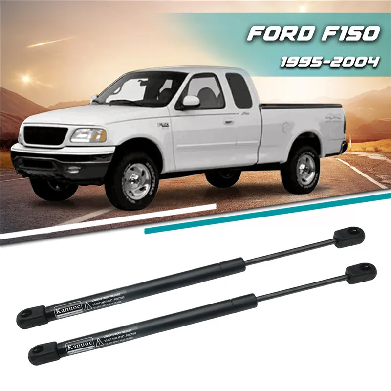 2pcs/set Car Front Engine Hood Lift Support Gas Struts Accessories For Ford F-150 1995 1996 1997 1998 1999 2000 2001 2002 2003