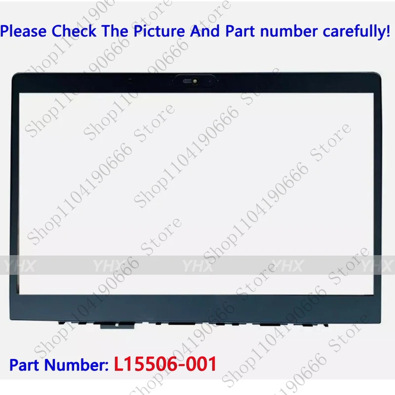 

Notebook computer components New For HP Elitebook 840 745 G5 Lcd Front Frame Bezel Non-IR L15506-001.