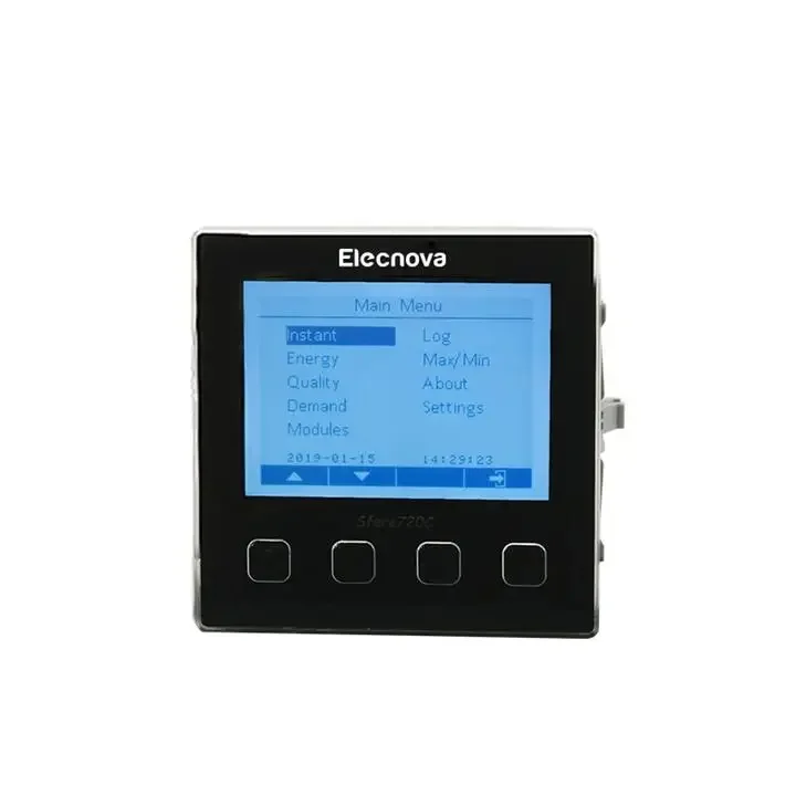 Modbus RS485 LCD multi function 96*96 intelligent power analyser power meter parameter power ing network analyzer