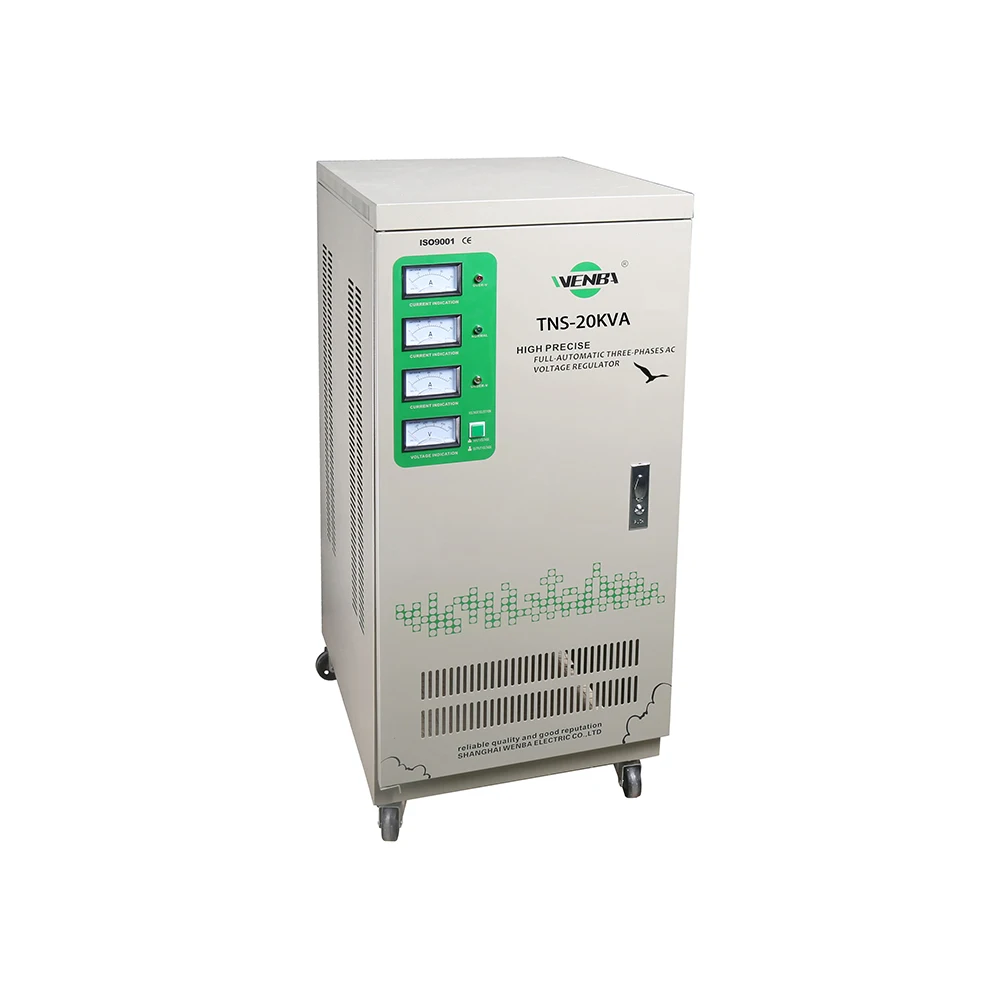 Three Phase Servo Type 380V 400V Automatic Voltage Regulator 10KVA 15KVA 20KVA 25KVA 30KVA AVR 3 Phase Voltage Stabilizer