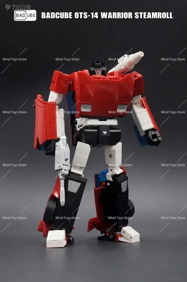 Badcube BC FIGURA DE ACCIÓN TRANSFORMABLE SIDESWIPE OTS-15, Red Alert, con Caja, Envío en 24 Horas después de comprar