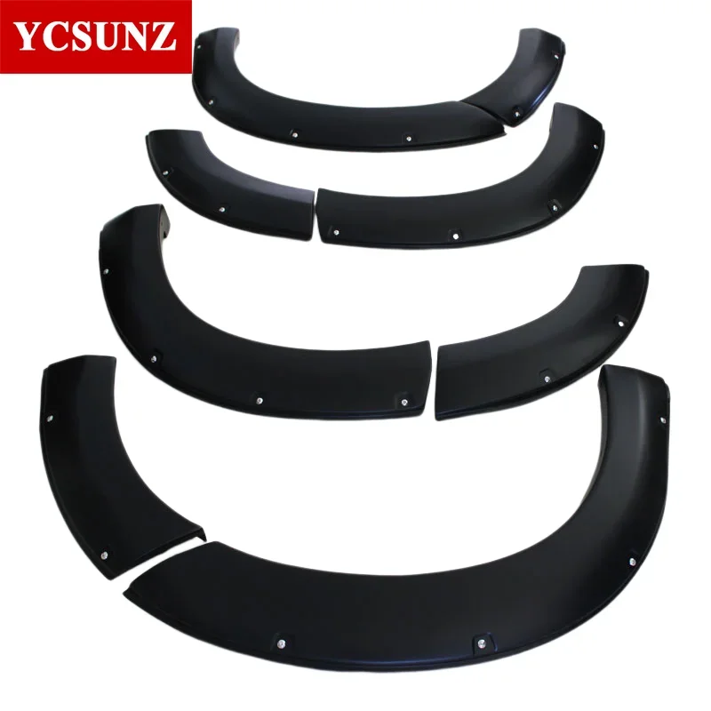 6 inch Wheel Arch Fender Flares For Isuzu Mux 2013 2014 2015 2016 Mudguards Double Cabin Car Accessories Ycsunz