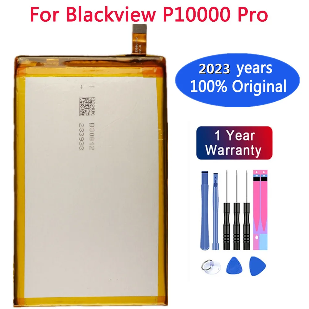 

2023 год, новинка, 100% оригинальный аккумулятор для Blackview P10000 Pro, 11000 мАч, высококачественный сменный аккумулятор, батареи