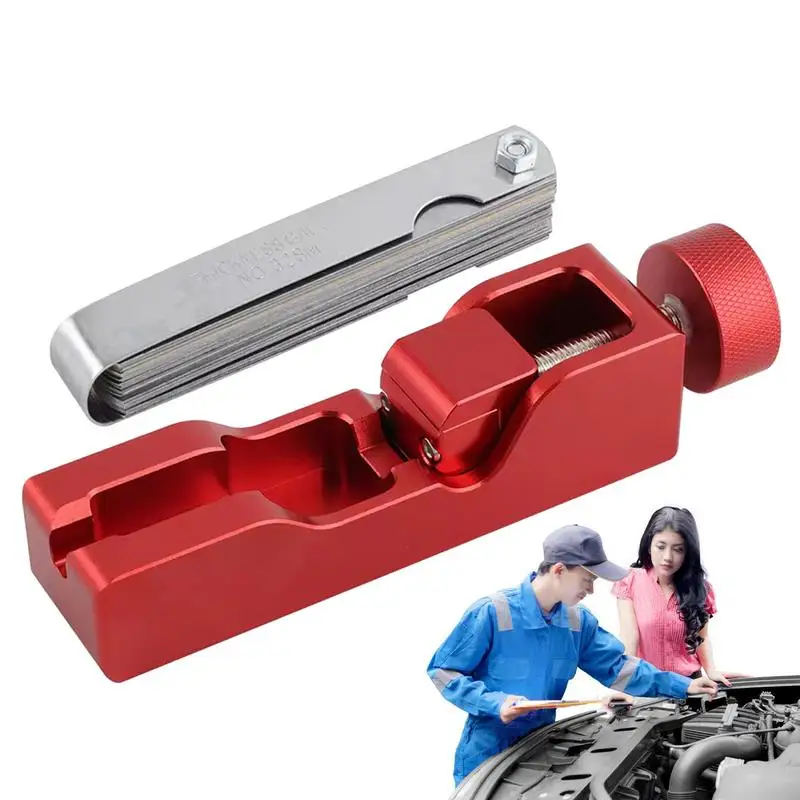 สําหรับ Home Spark Gaps เครื่องมือ Gapping เครื่องมือโลหะผสม Spark Plug Feeler Gauge ที่มีประสิทธิภาพ Spark Plug ปรับ Spark Plug Gap เครื่องมือสําหรับ