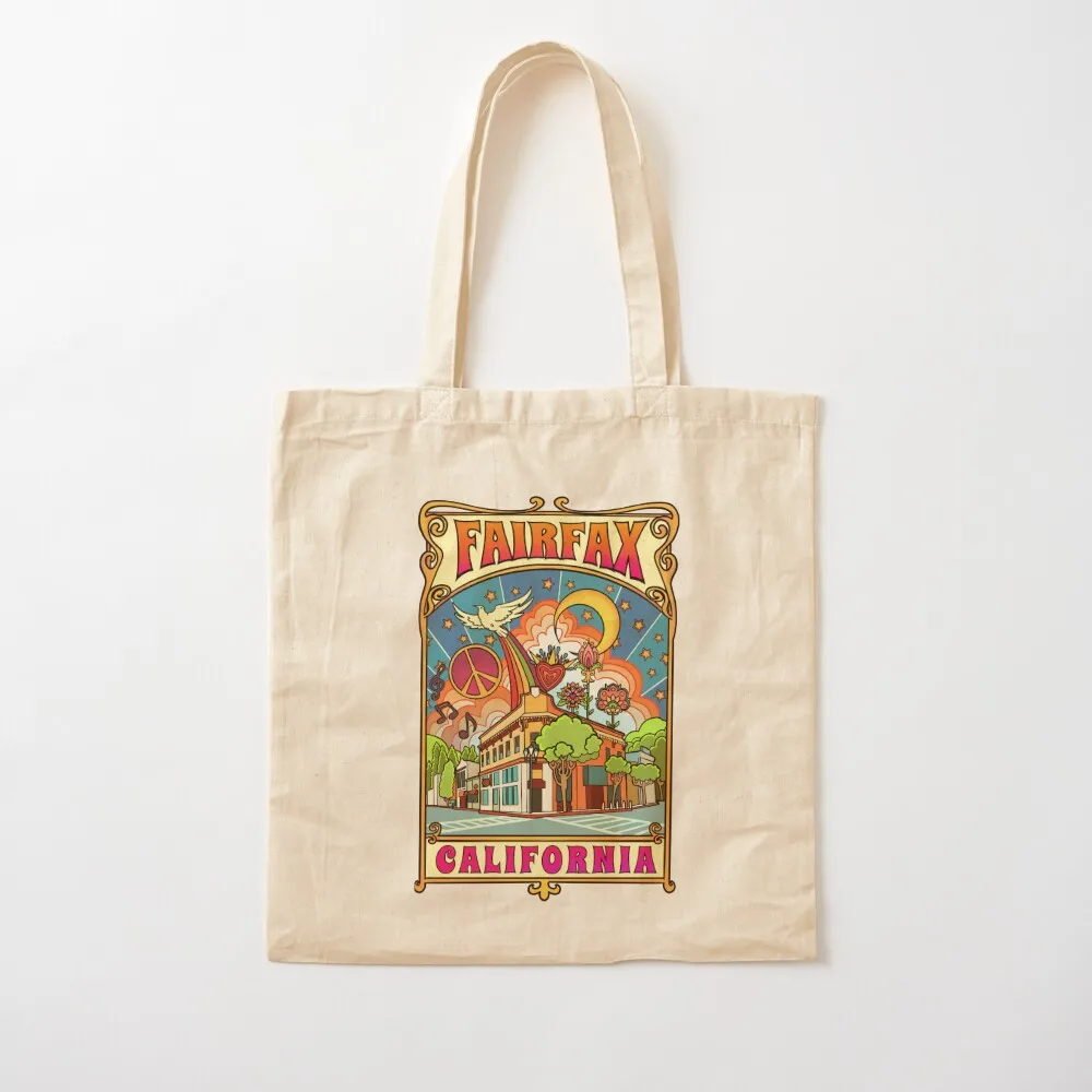 Fairfax California town Tote Bag Shopper bag Women's tote bag Eco Lady