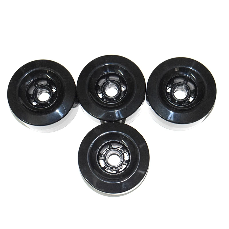 Lot de roues en PU pour skateboard et longboard électrique, dimensions 97mm, 4 pièces, SHR78A