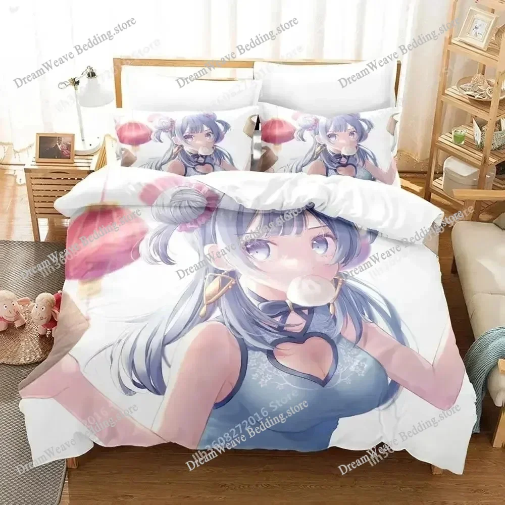 

3D Print Madoka Magica Bedding Set Single Twin Full Queen King Size Bed Set Adult Kid Bedroom Duvet Cover Sets Luxury Gift