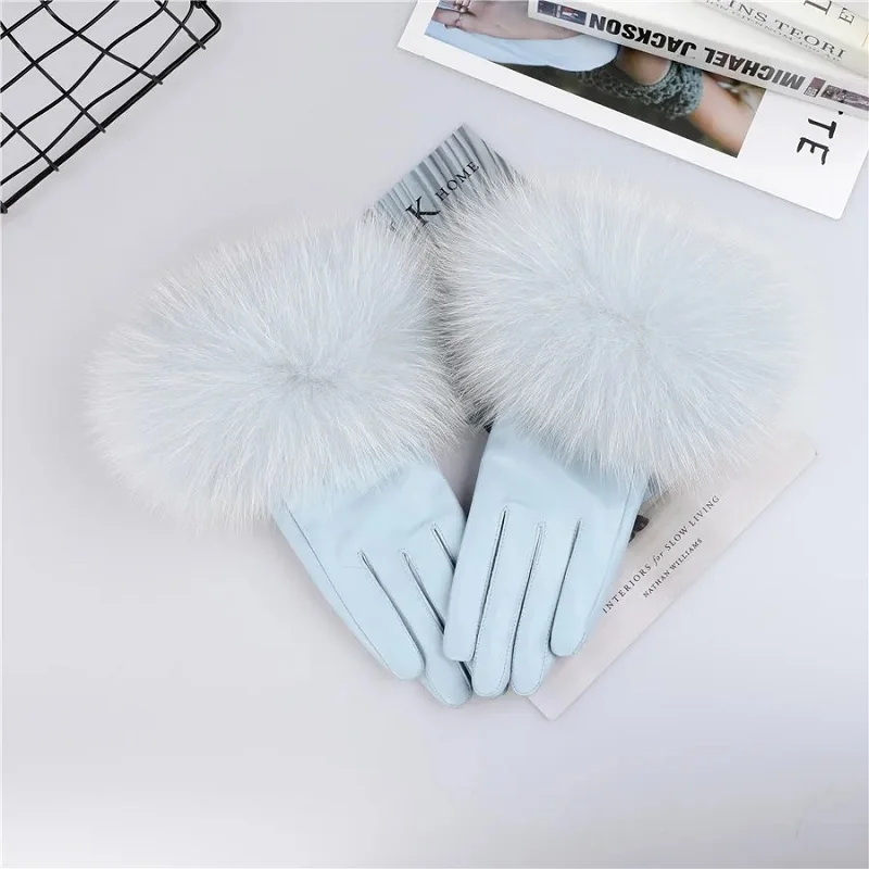 Guantes de Piel para Mujer