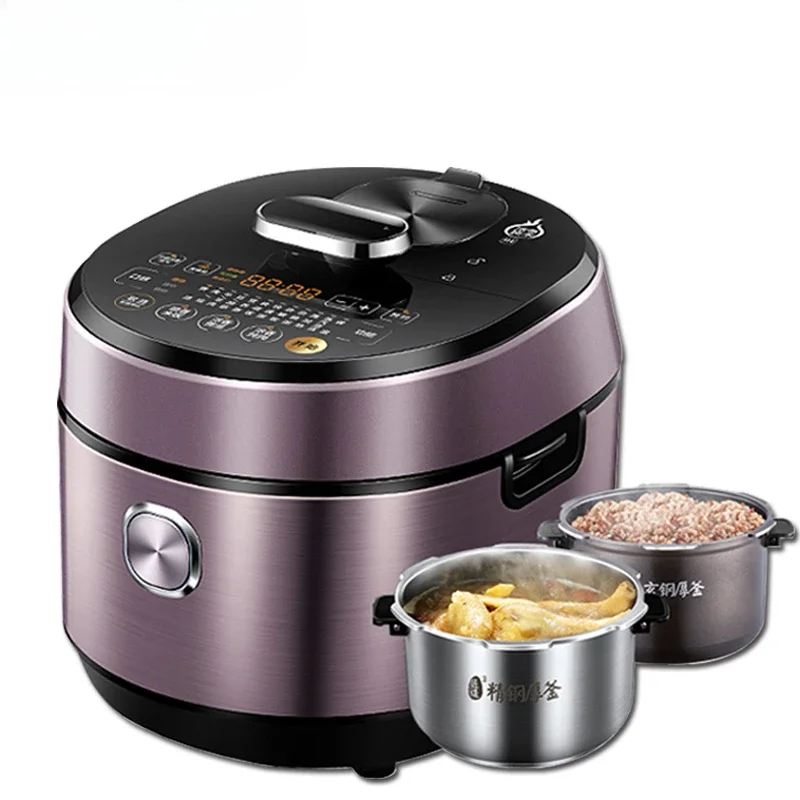 Electric Pressure Cooker 5L Intelligent IH Heating Double Bile Multifunctional Rice Cooker HT5077P/HT5078P/HT5088P