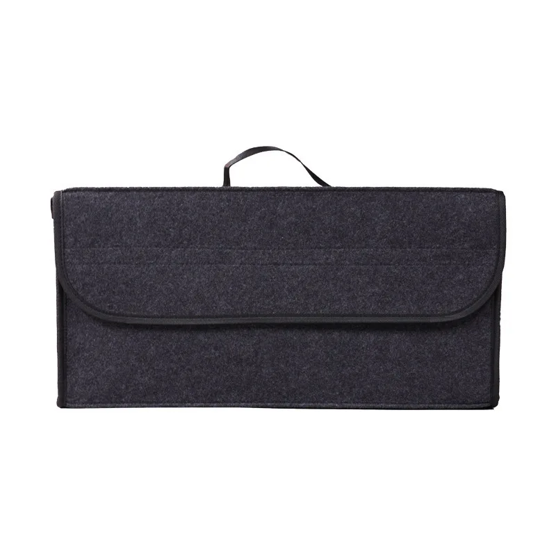 Auto Lagerung Tasche Auto Stamm Organizer Weiche Filz Lagerung Box Organizer Für Die Lagerung Stamm Werkzeuge Innen Automotive Zubehör – Detail 3
