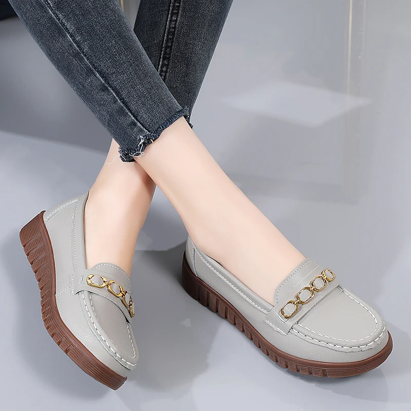 Women Shoes Slip .On Loafers For Ballet Flats Women Moccasins Casual Sneakers Zapatos Mujer Flat Shoes For Women Casual Shoes