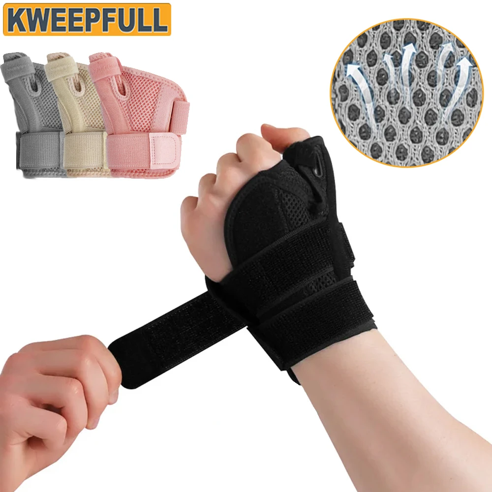 1Pcs Thumb Support Brace - CMC Joint Stabilizer Orthosis, Spica Splint for Osteoarthritis, Instability, Tendonitis