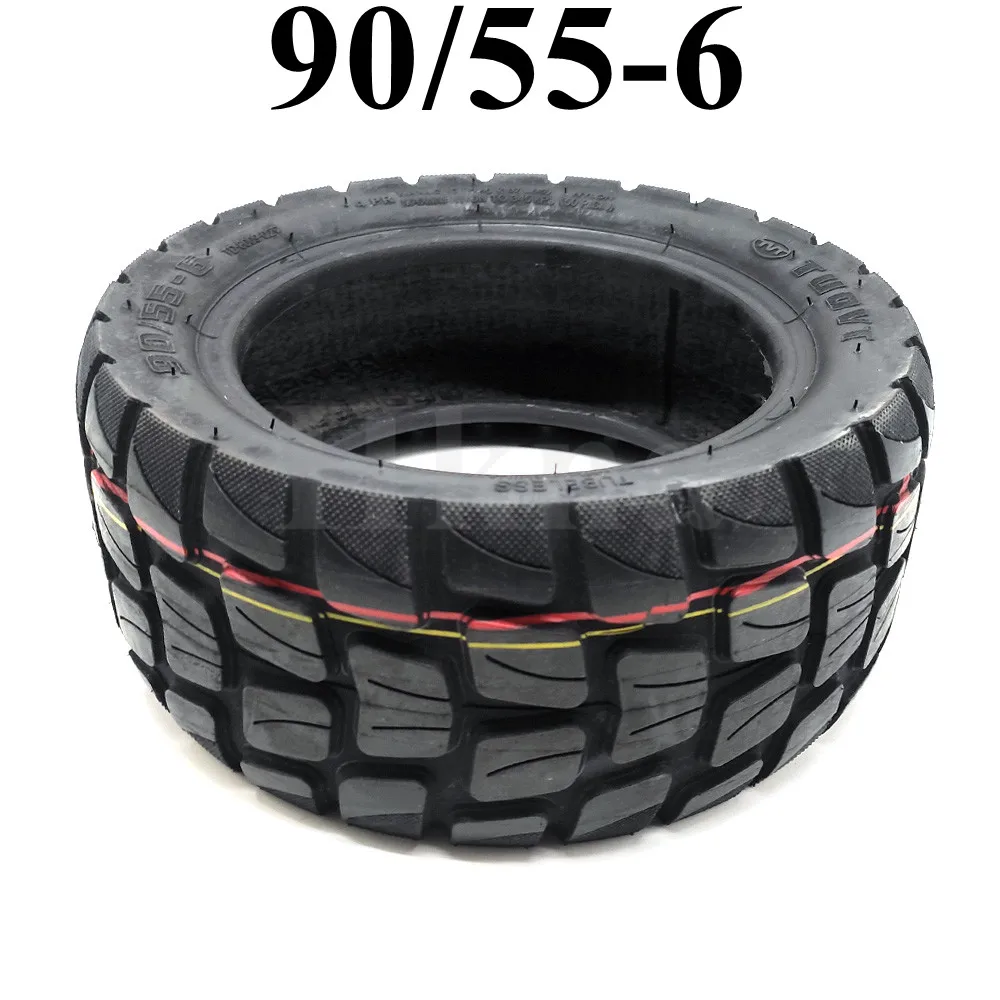 Good Quality 90/55-6 Tubeless Tyre Thickened Off-road Vacuum Tire for Electric Scooter Accessories