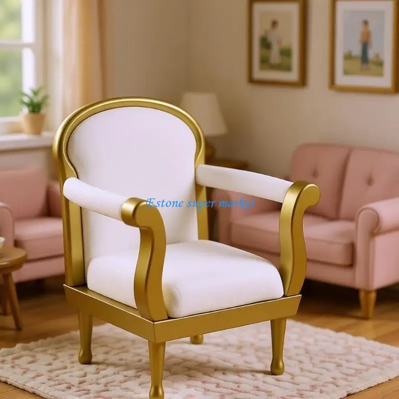 090B 1/6 Scale Miniature Exquisites Sofa For Dolls House Decoration And Action Figure Display with Fine Craftsmanship