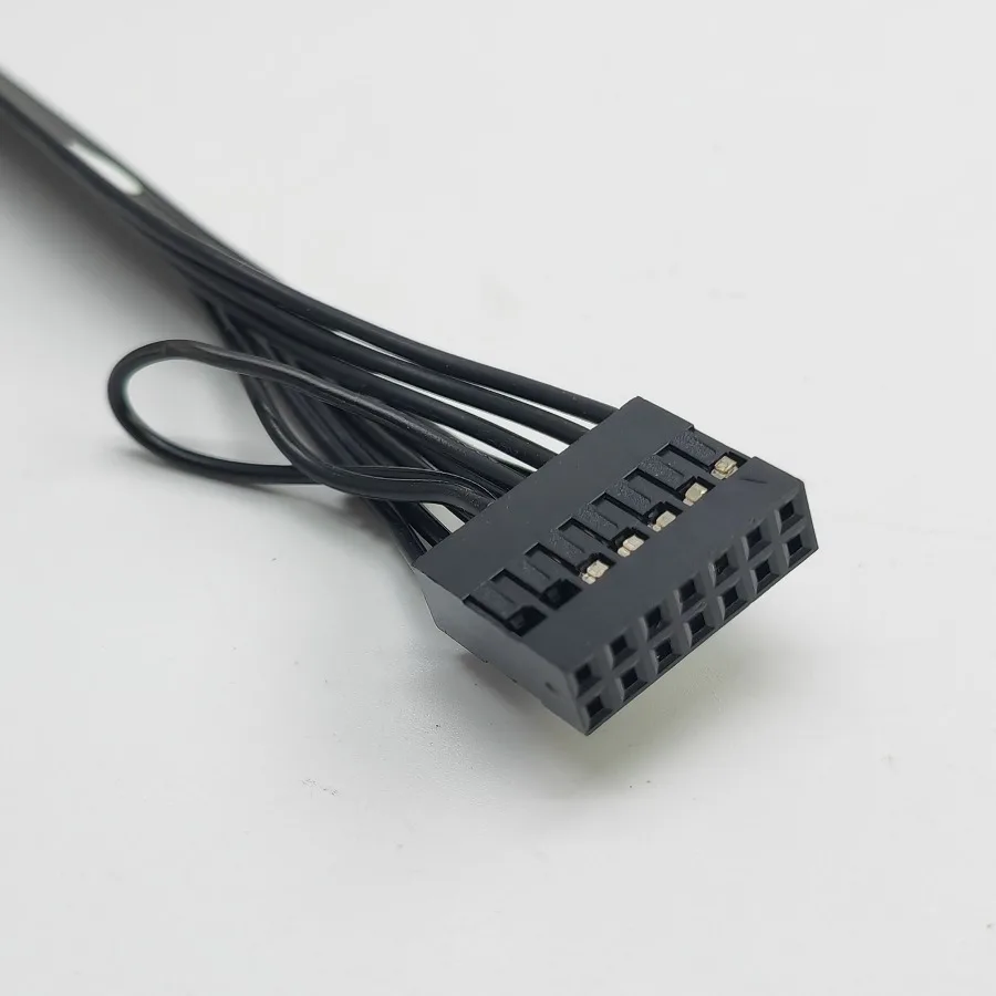 HD Audio 13Pin Female to 8Pin Male Converter Cable 22AWG For Lenovo Motherboard Connection HOST Front Panel  20cm