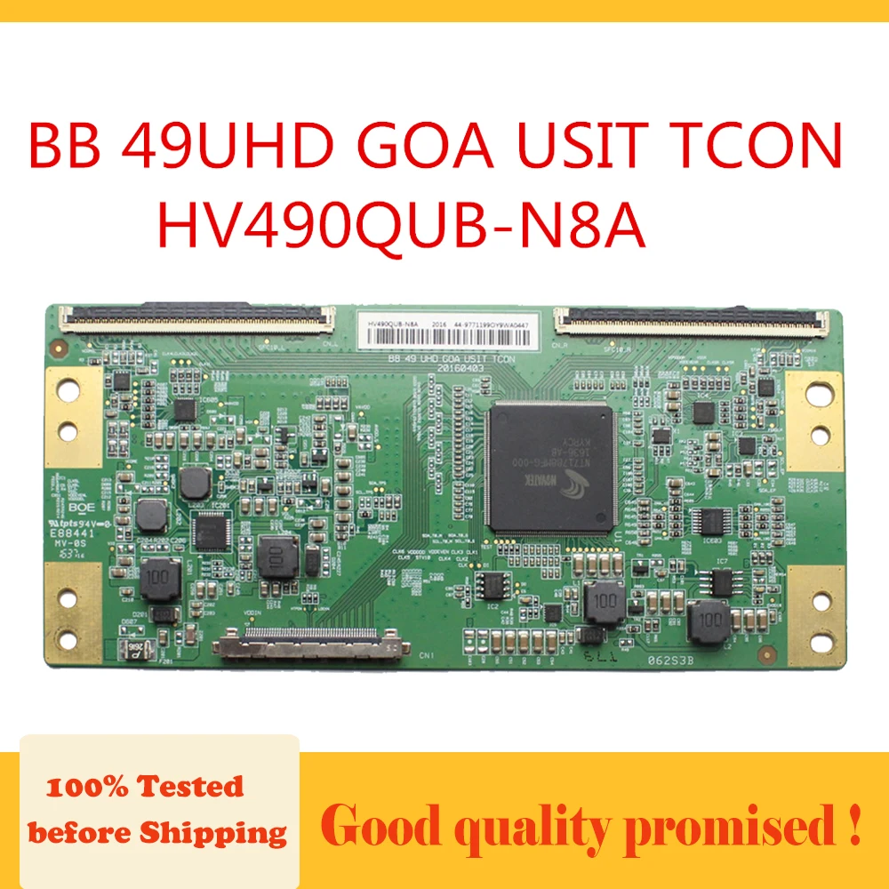 

T-con Board HV490QUB-N8A BB 49UHD GOA USIT TCON 20160403 for TV Professional Test Timing Control Board Free Shipping