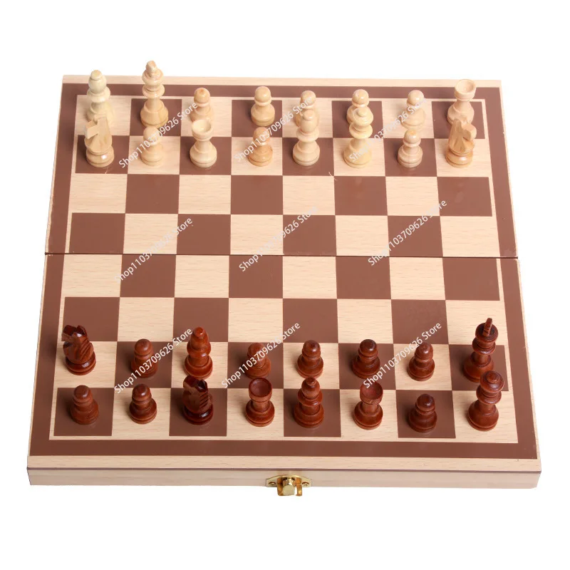 DIY Traditional Chess Game Puzzle Children's Birthday Christmas Gift