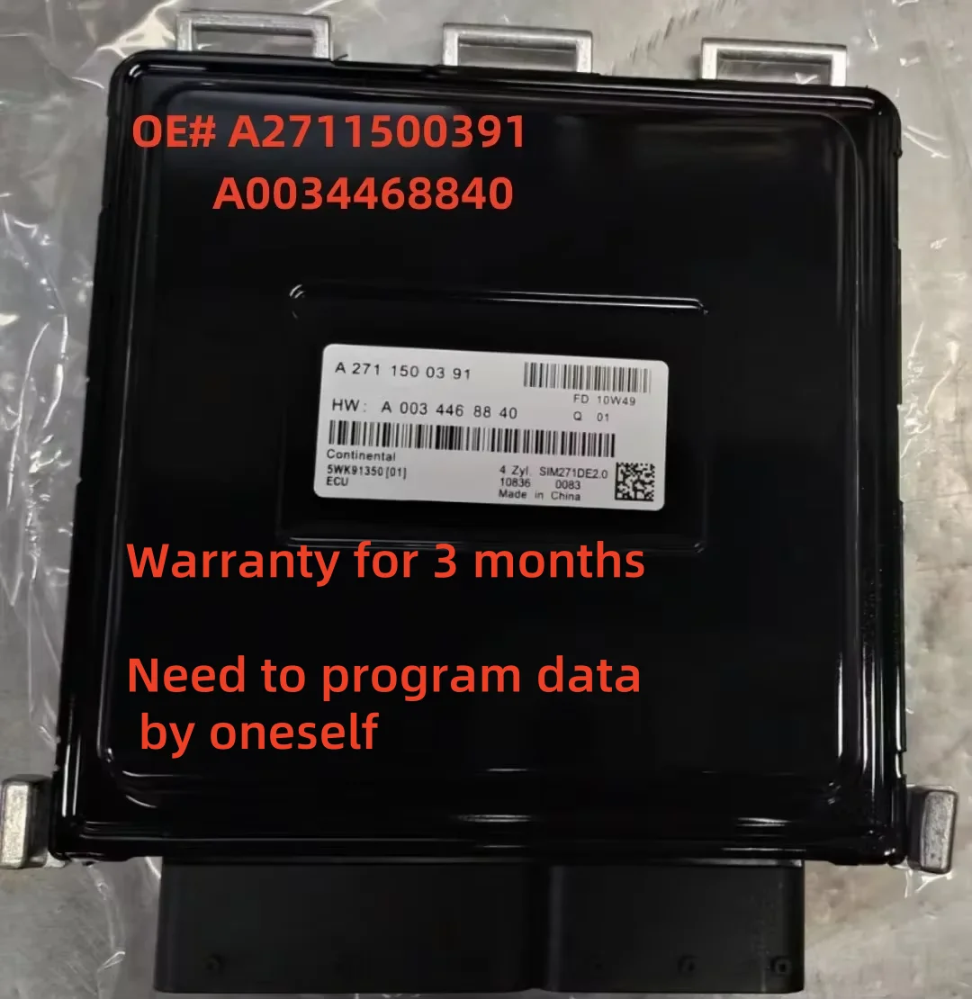 

High quality A2711500391 A0034468840 Car Engine Computer Board Ecu Electronic Control Unit Fits For Mecedes-Benz