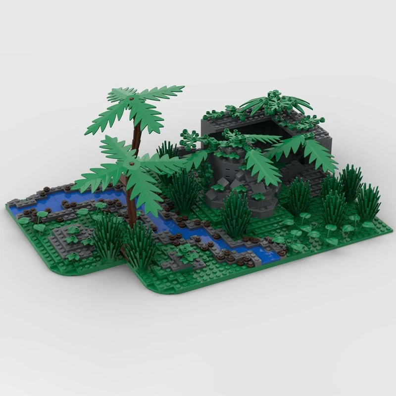 

831pcs MOC Extreme Survival Adventurers Jungle Model Building Blocks Architecture Toy Christmas Gifts Brick Kids Education DIY