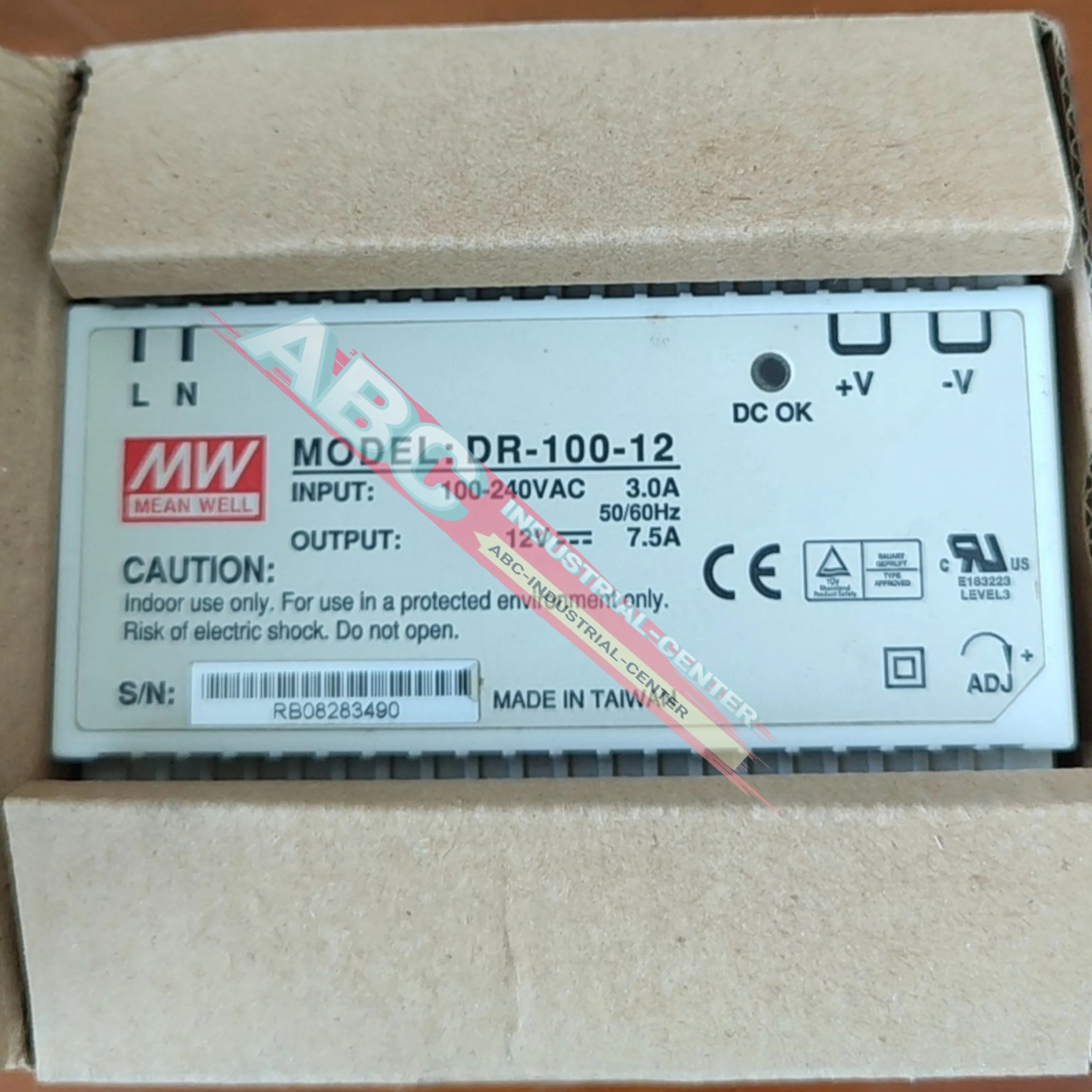 DR-100-12 แปลเป็นภาษาไทย |   12V DR-100-15 แปลว่า 12V DR-100-15 |   แหล่งจ่ายไฟสวิตช์ 15V ใหม่ 100%