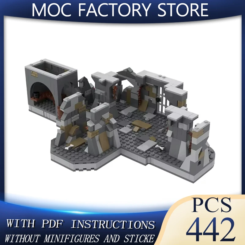 

Новая сцена из фильма Pit Moc, строительные блоки, полная модель, сделай сам, сборка, технология, кирпичи, дисплей, игрушки, рождественские подарки