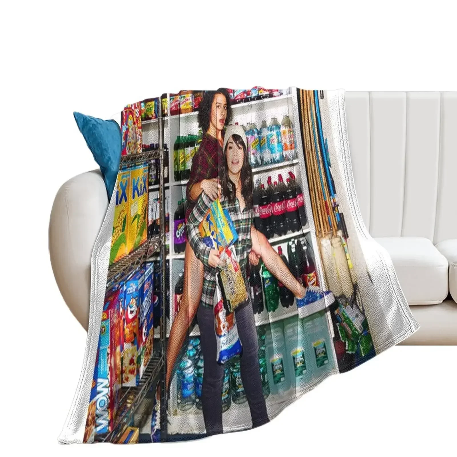 Broad City Throw Blanket Hair Blankets Sofas Of Decoration Beach Blankets