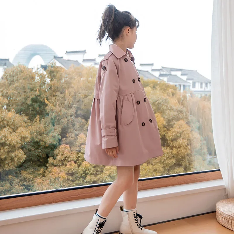 Variant: Pink trench coat