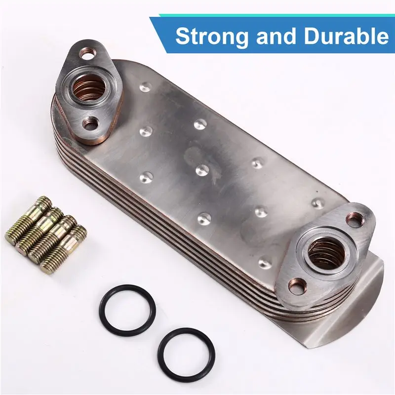 AB96-New 0K55114701 Oil Cooler Designed For Terracan 2.5L 2.9L Diesel Models 09/2004-10/2006 K2700 K3000 2001 Kia Carniv view 2