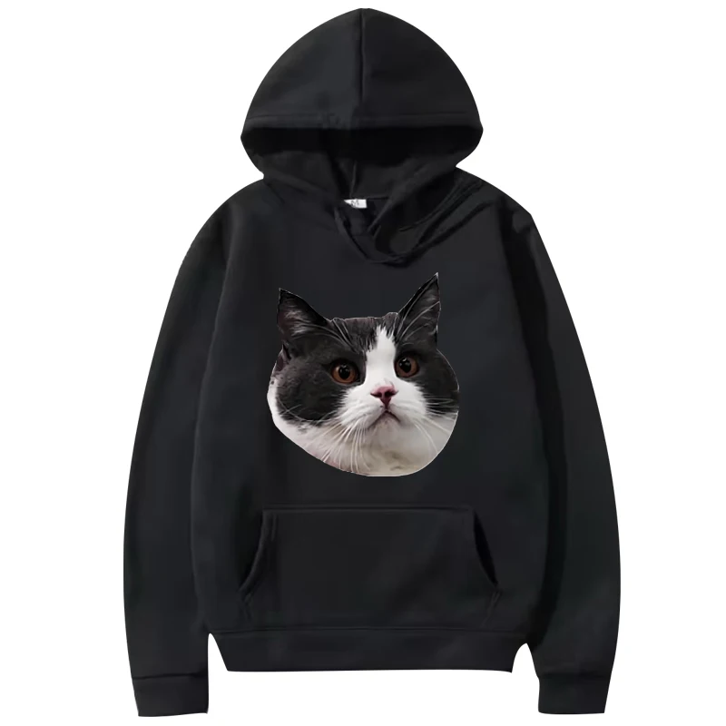 

Funny Kitties Essential Graphics hoodie 2025 men women fashion cool Long sleeve Sweatshirt with print oversized hoodie unisex