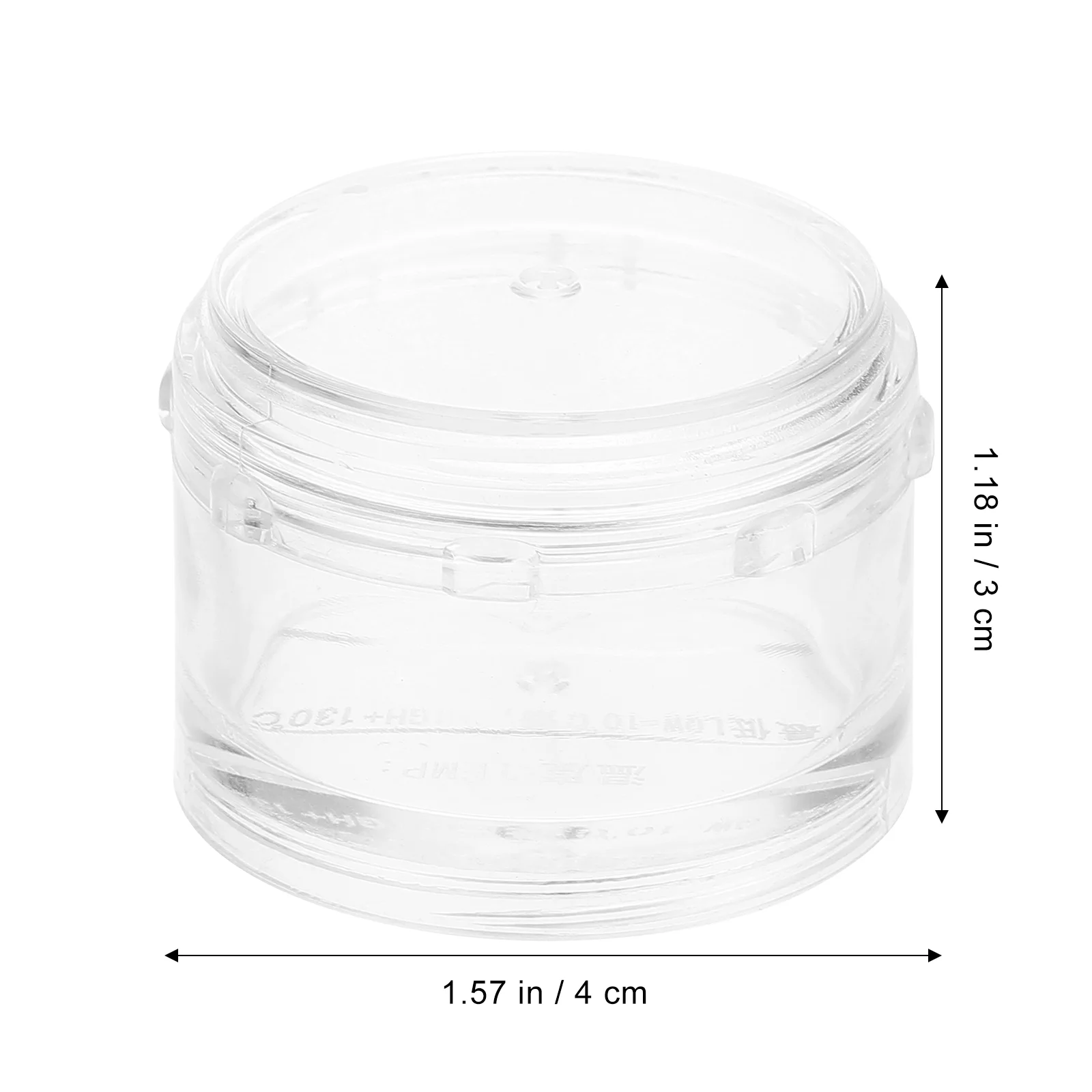 7 Pcs Portable Pill Box Circle Tray Stackable Planner Outdoor Containers Travel Weekly Mini Medicine