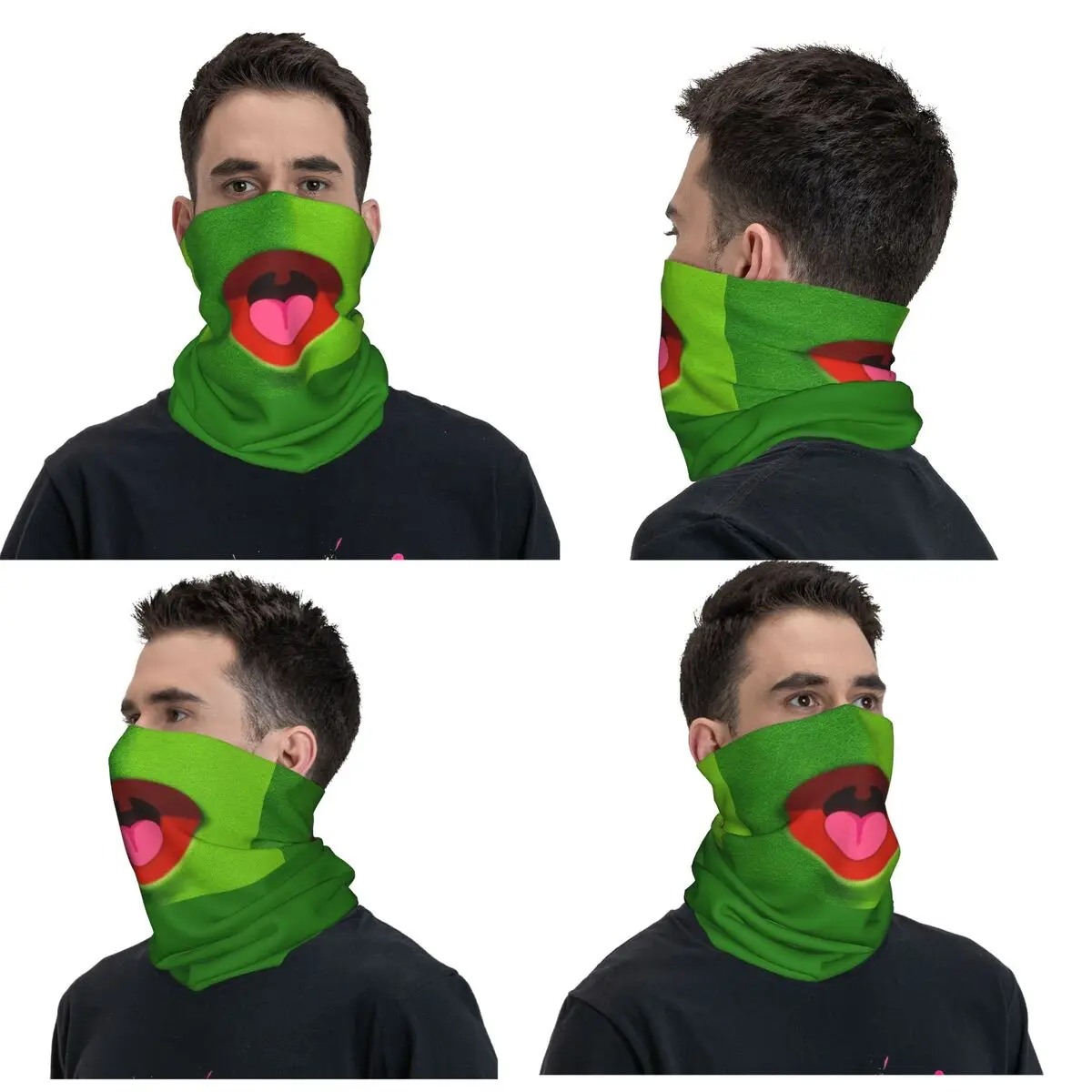 Kermit Bandana Neck Cover Printed Mask Scarf Multifunction Cycling Scarf Outdoor Sports Unisex Adult Windproof