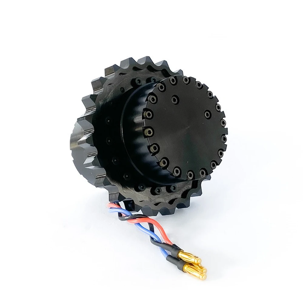 

Rc Model Brushless Driving Wheel Robot Brushless Traveling Wheel For Excavator Model Mountain Push Power Walking