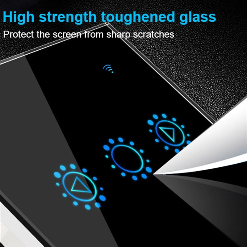 T23C Tuya Smart Leben LED Dimmer Schalter Wifi Smart Licht Touch Schalter Dimmen Kompatibel Für Google Hause