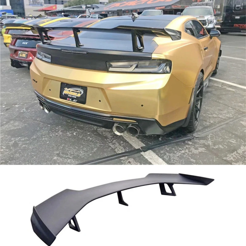 

ZL1 1LE Style Bright black ABS Rear Trunk Lid Wing Spoiler Fit for 2016 2017 2018 2019 Chevrolet Camaro