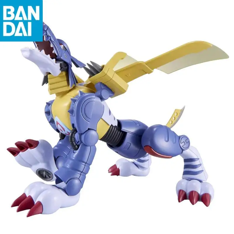 Bandai Anime FRS Digimon Adventure Metal Garurumon Modello di assemblaggio Giocattoli Action Figure da collezione Regalo di compleanno per bambini Ornamenti