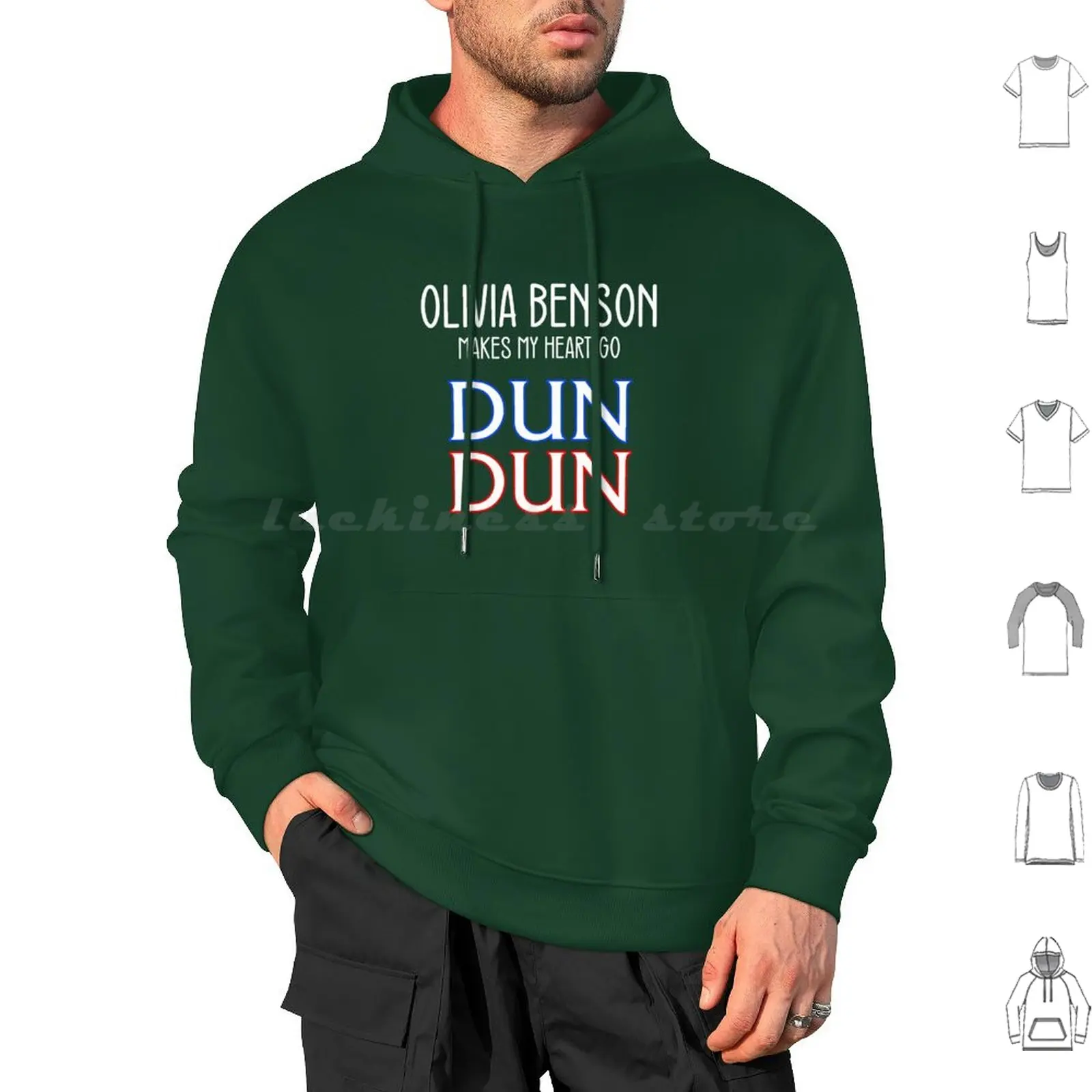 Olivia Benson Makes My Heart Go Dun Dun , Law & Order Svu Design Hoodies Long Sleeve Law And Order Svu Law And Order