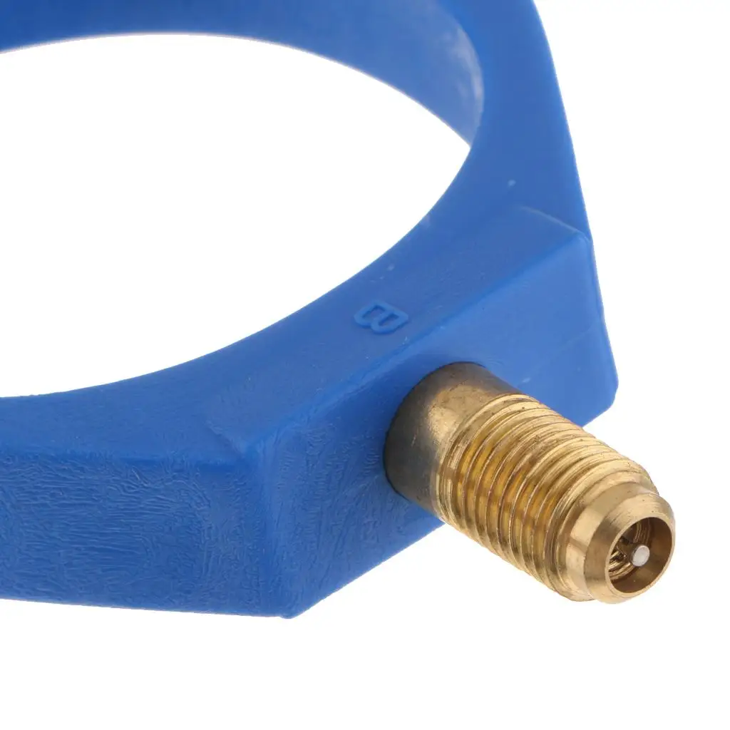 Universal Car R134a Refrigerant Dispenser Can Bottle Tap Opener 1/4SAE