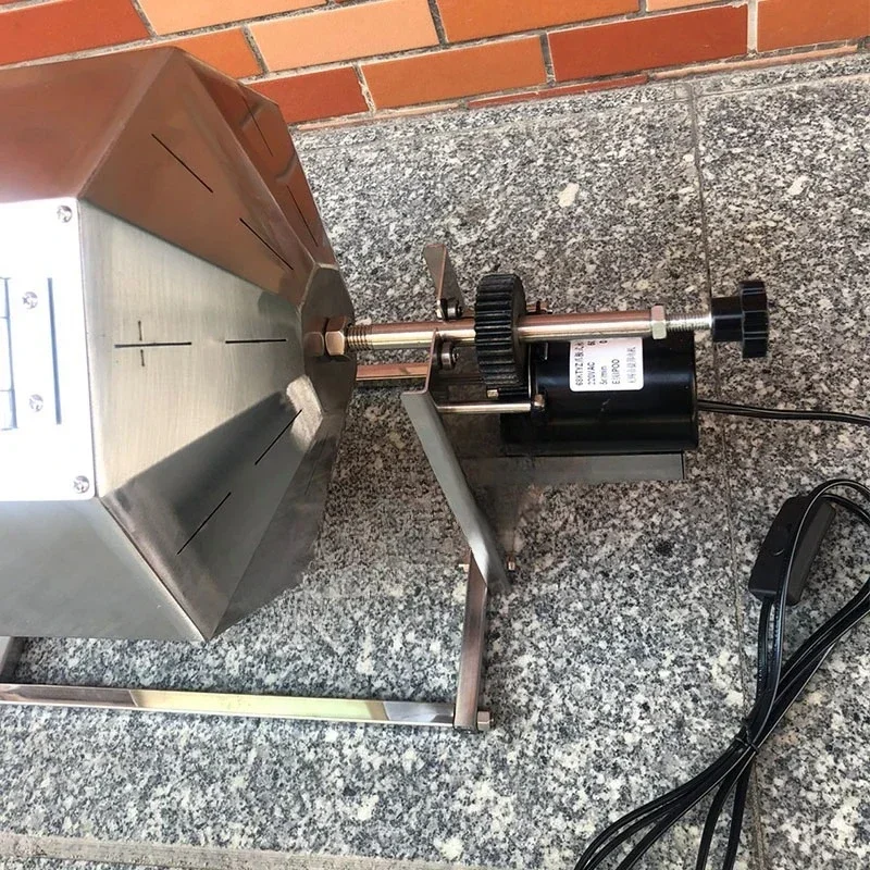 Nuts Grain Soybean Beans Roaster Electric Coffee Beans Roasting Baking Machine Capacity 15L Heating Hopper Roaster