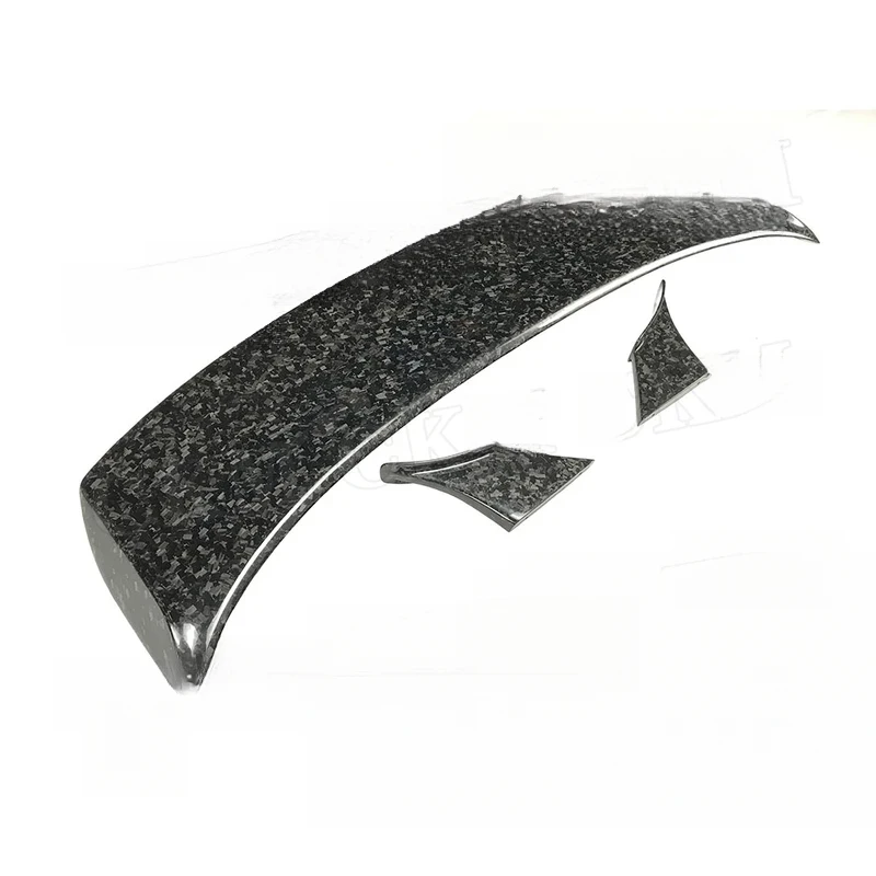 

Dry Carbon Fiber Racing Spoiler Body Kits 971 2017-2019 Rear Trunk Spoiler Car Styling
