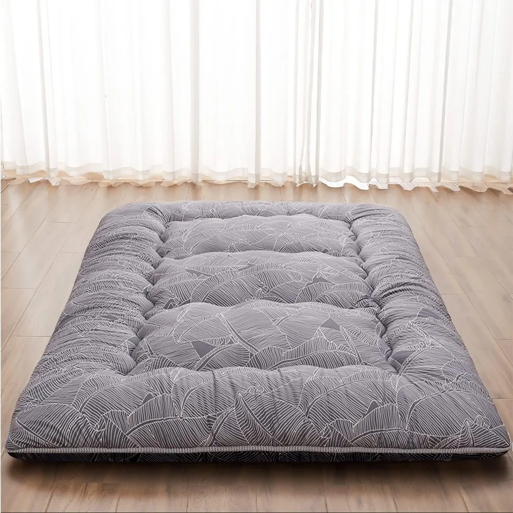 

Japanese Floor Mattress, Japanese Futon Mattress Foldable Mattress, Roll Up Mattress Tatami Mat with Washable Cover